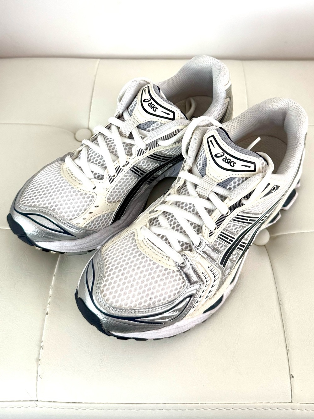 ASICS Gel-Kayano 14 Women's Athletic Running Shoes - Picture 2 of 13